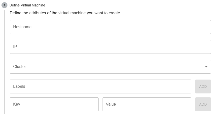 Create vm mask